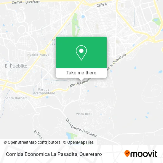 Comida Economica La Pasadita map