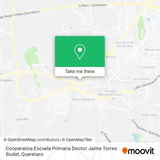 Cooperativa Escuela Primaria Doctor Jaime Torres Bodet map