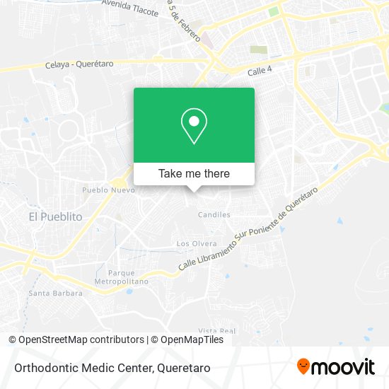 Mapa de Orthodontic Medic Center