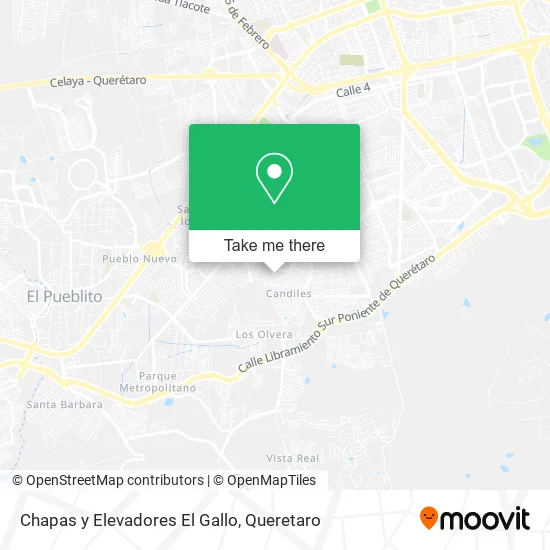 Mapa de Chapas y Elevadores El Gallo