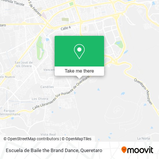 Escuela de Baile the Brand Dance map
