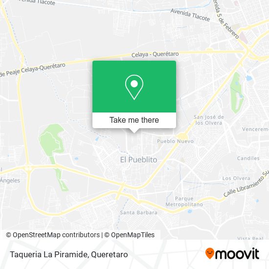 Taqueria La Piramide map