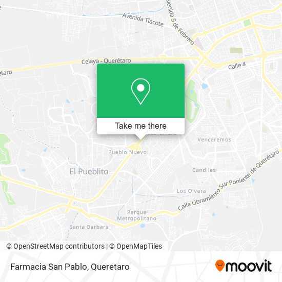 Farmacia San Pablo map