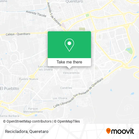 Mapa de Recicladora