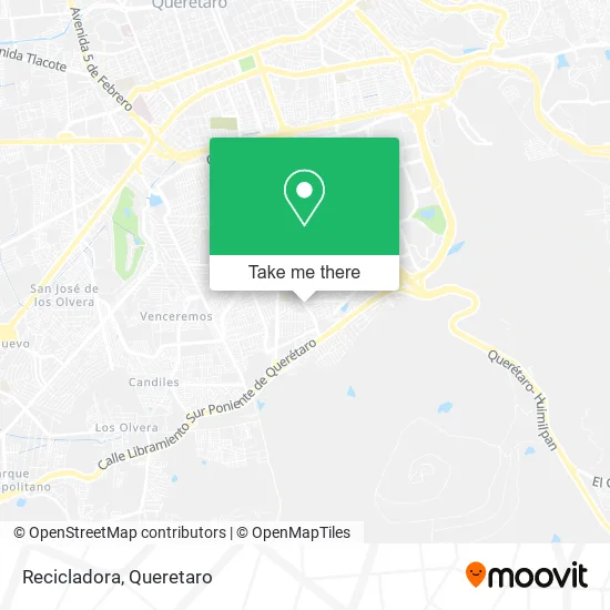 Mapa de Recicladora