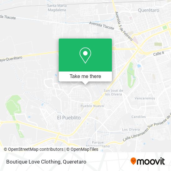 Boutique Love Clothing map