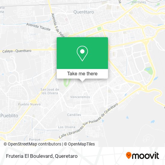 Fruteria El Boulevard map