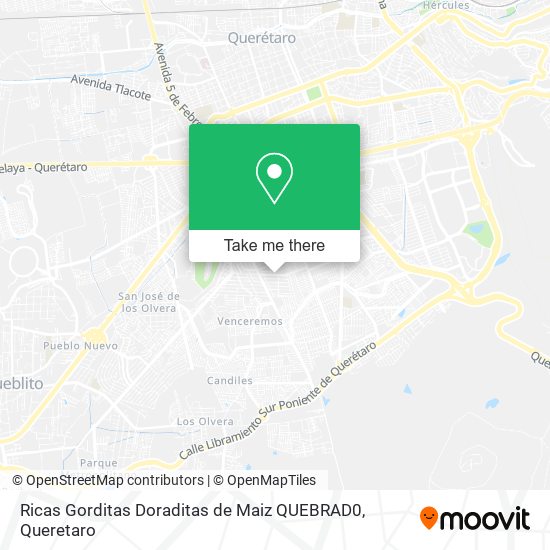Ricas Gorditas Doraditas de Maiz QUEBRAD0 map