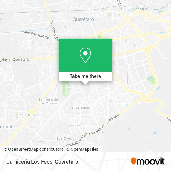 Carniceria Los Feos map
