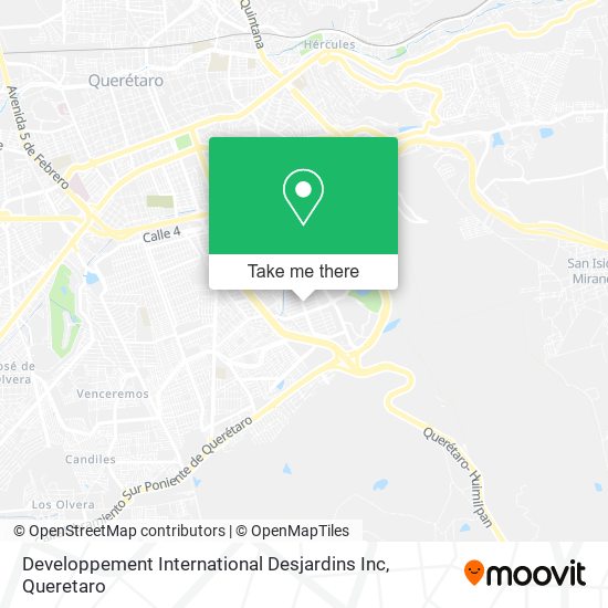 Developpement International Desjardins Inc map