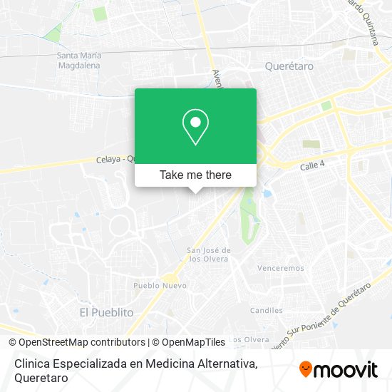 Clinica Especializada en Medicina Alternativa map