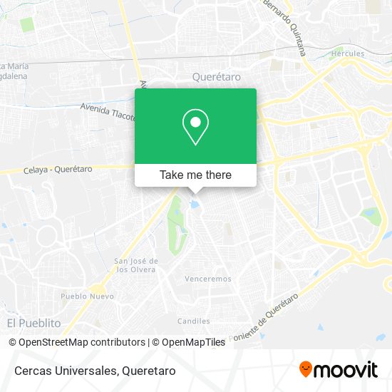 Mapa de Cercas Universales