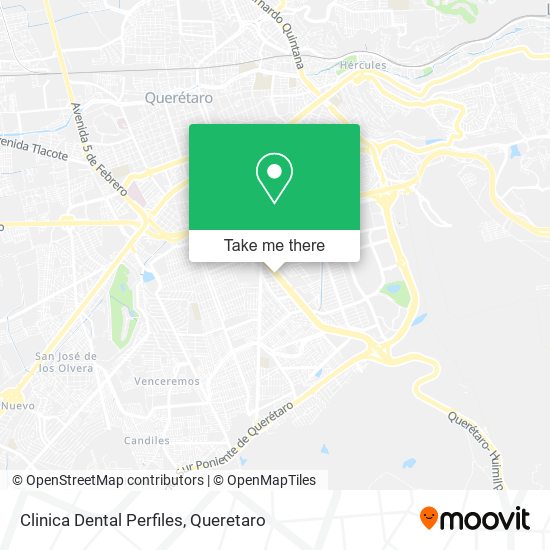 Clinica Dental Perfiles map
