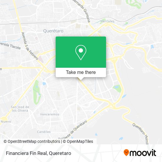 Mapa de Financiera Fin Real