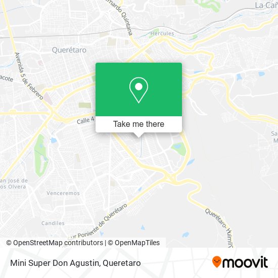 Mini Super Don Agustin map