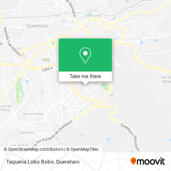 Mapa de Taqueria Lobo Bobo