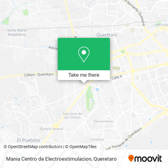 Mapa de Mania Centro de Electroestimulacion
