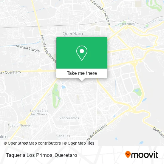 Mapa de Taqueria Los Primos
