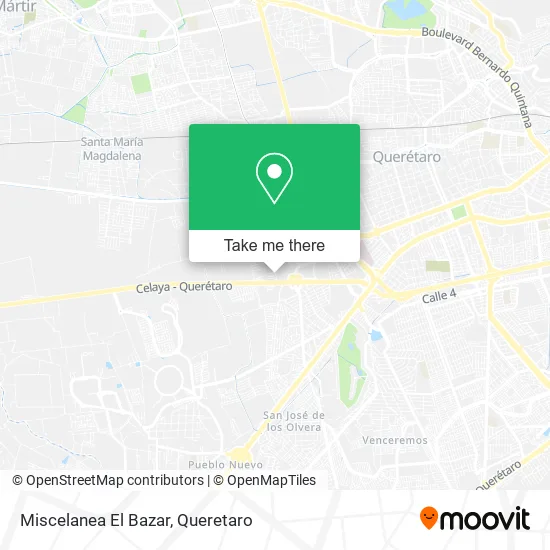 Mapa de Miscelanea El Bazar