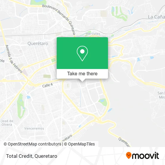 Mapa de Total Credit