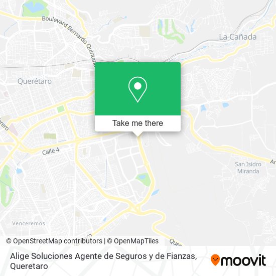 Alige Soluciones Agente de Seguros y de Fianzas map