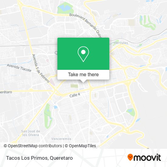 Mapa de Tacos Los Primos