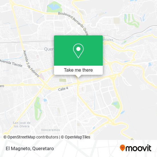 Mapa de El Magneto