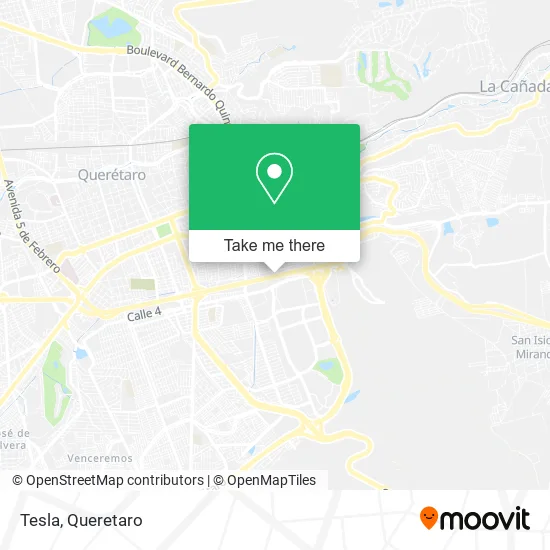 Mapa de Tesla