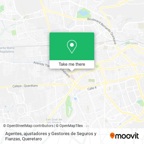 Mapa de Agentes, ajustadores y Gestores de Seguros y Fianzas