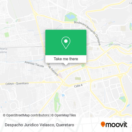 Despacho Juridico Velasco map