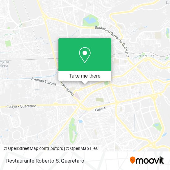 Restaurante Roberto S map