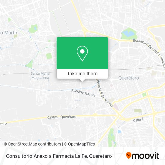Consultorio Anexo a Farmacia La Fe map