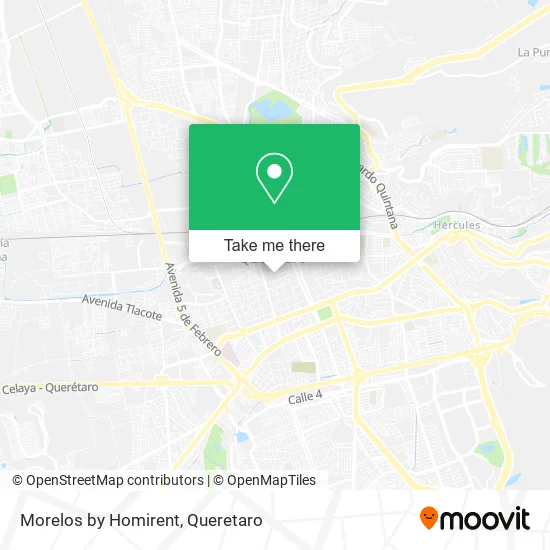 Morelos by Homirent map