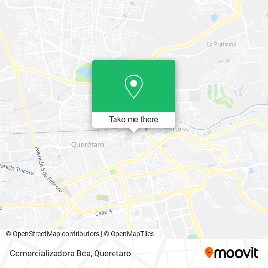 Comercializadora Bca map