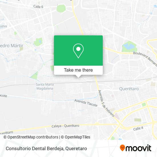 Consultorio Dental Berdeja map