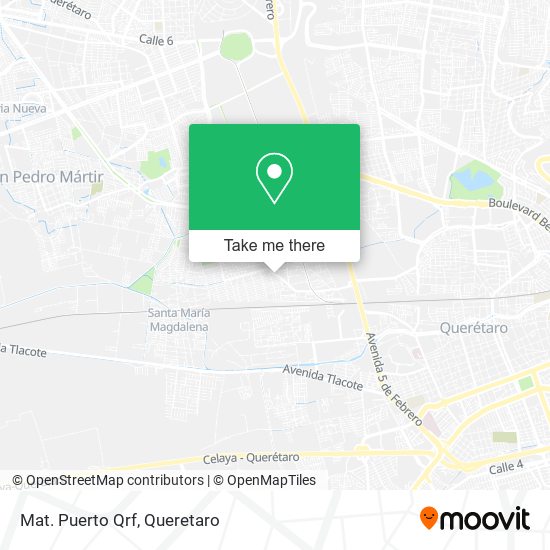 Mapa de Mat. Puerto Qrf