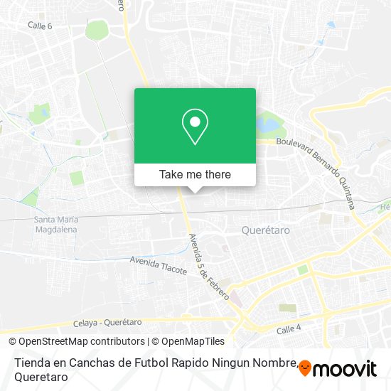 Tienda en Canchas de Futbol Rapido Ningun Nombre map