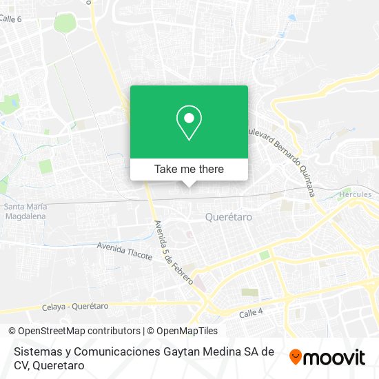 Mapa de Sistemas y Comunicaciones Gaytan Medina SA de CV