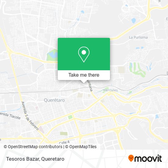 Mapa de Tesoros Bazar