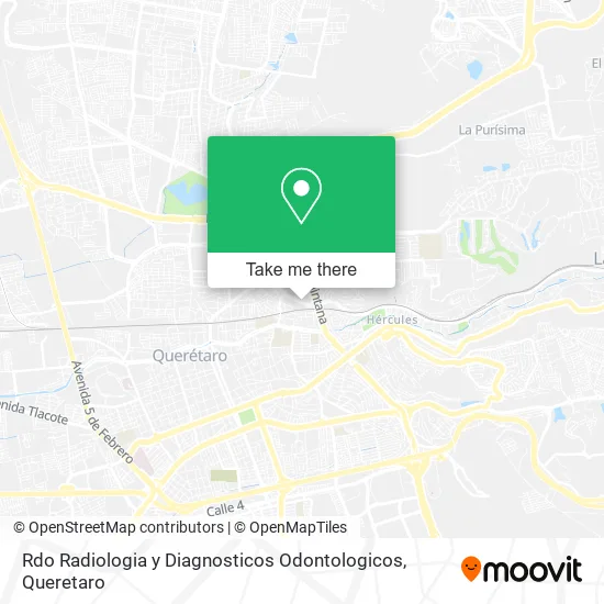 Mapa de Rdo Radiologia y Diagnosticos Odontologicos