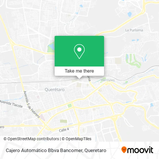 Cajero Automático Bbva Bancomer map