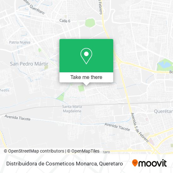 Distribuidora de Cosmeticos Monarca map