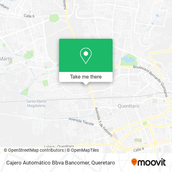 Cajero Automático Bbva Bancomer map