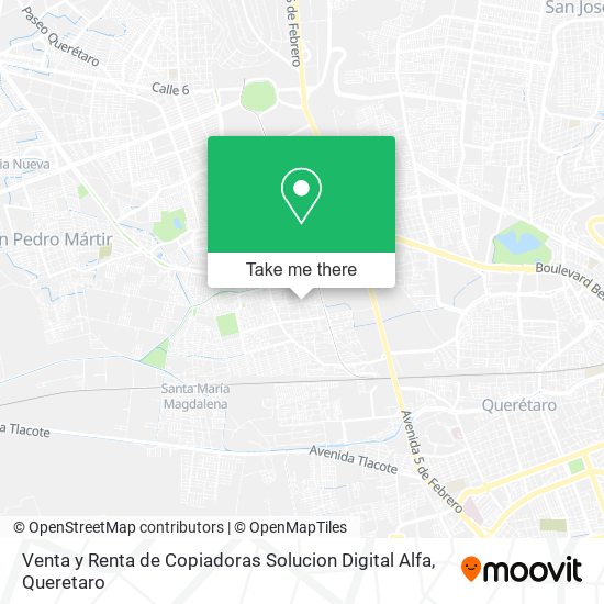 Venta y Renta de Copiadoras Solucion Digital Alfa map