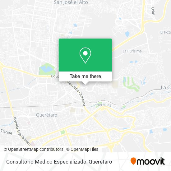 Consultorio Médico Especializado map