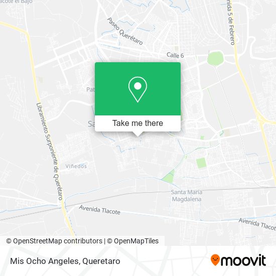 Mis Ocho Angeles map
