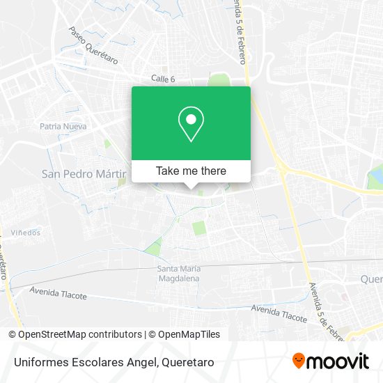 Uniformes Escolares Angel map