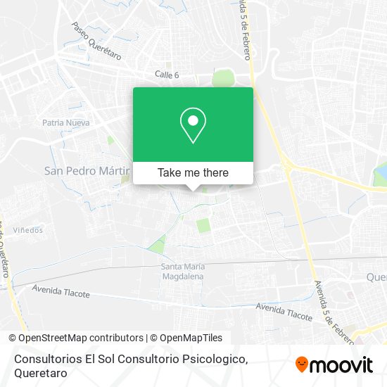 Consultorios El Sol Consultorio Psicologico map