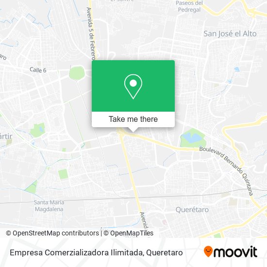 Empresa Comerzializadora Ilimitada map