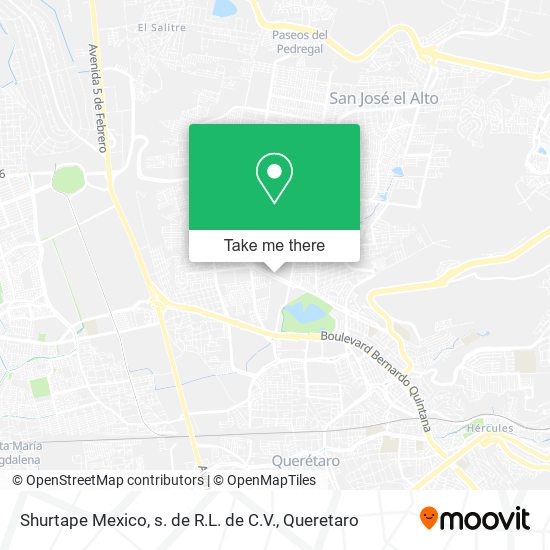 Shurtape Mexico, s. de R.L. de C.V. map